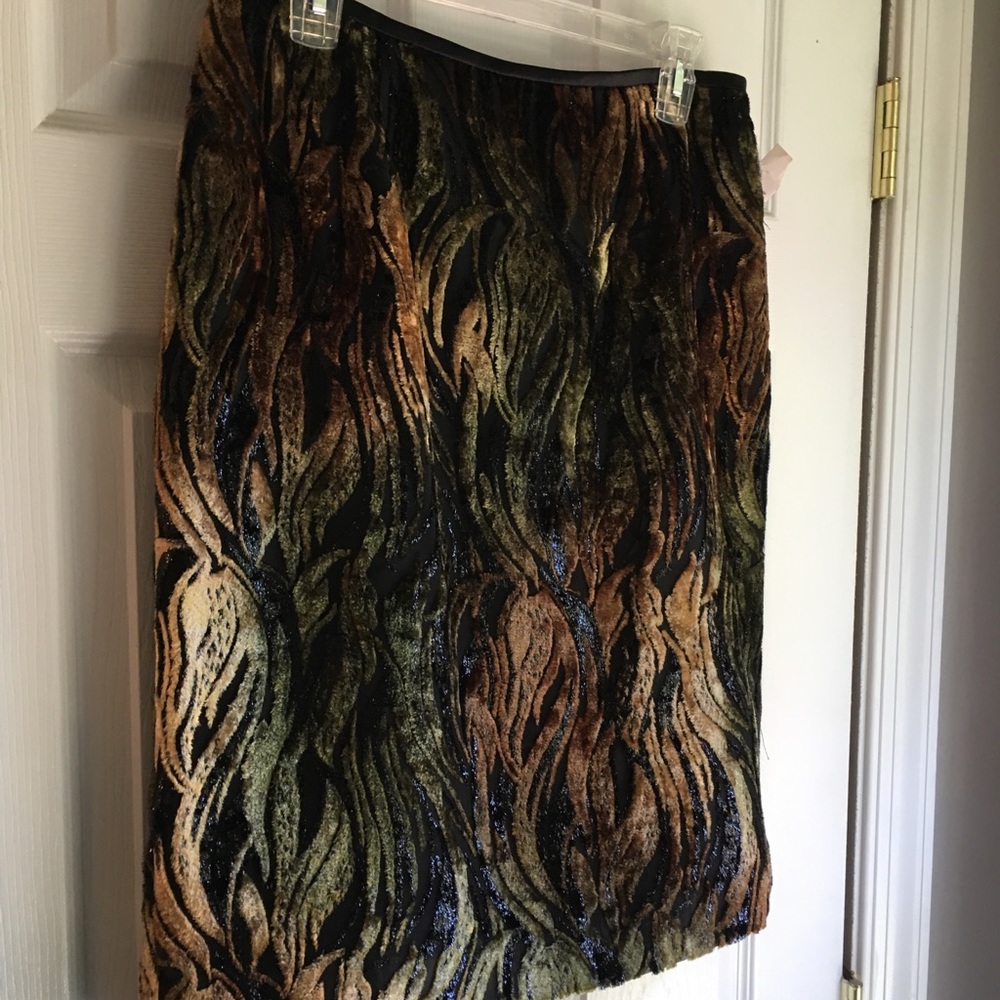 Kasper Faux Fur Skirt ~ 12P - Picture 5 of 8